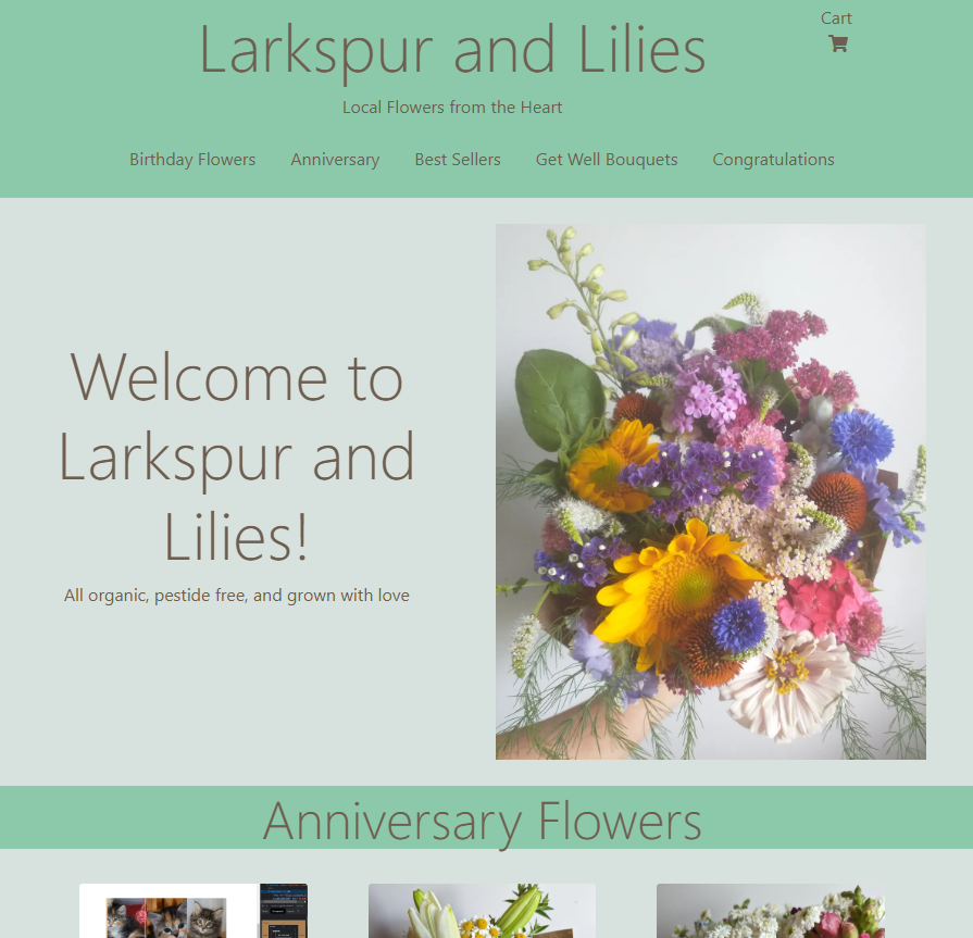 Larkspur and Lilies - Local Florist